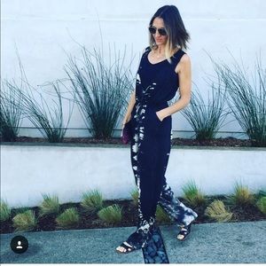 Tie dyed jumpsuit by Raga LA